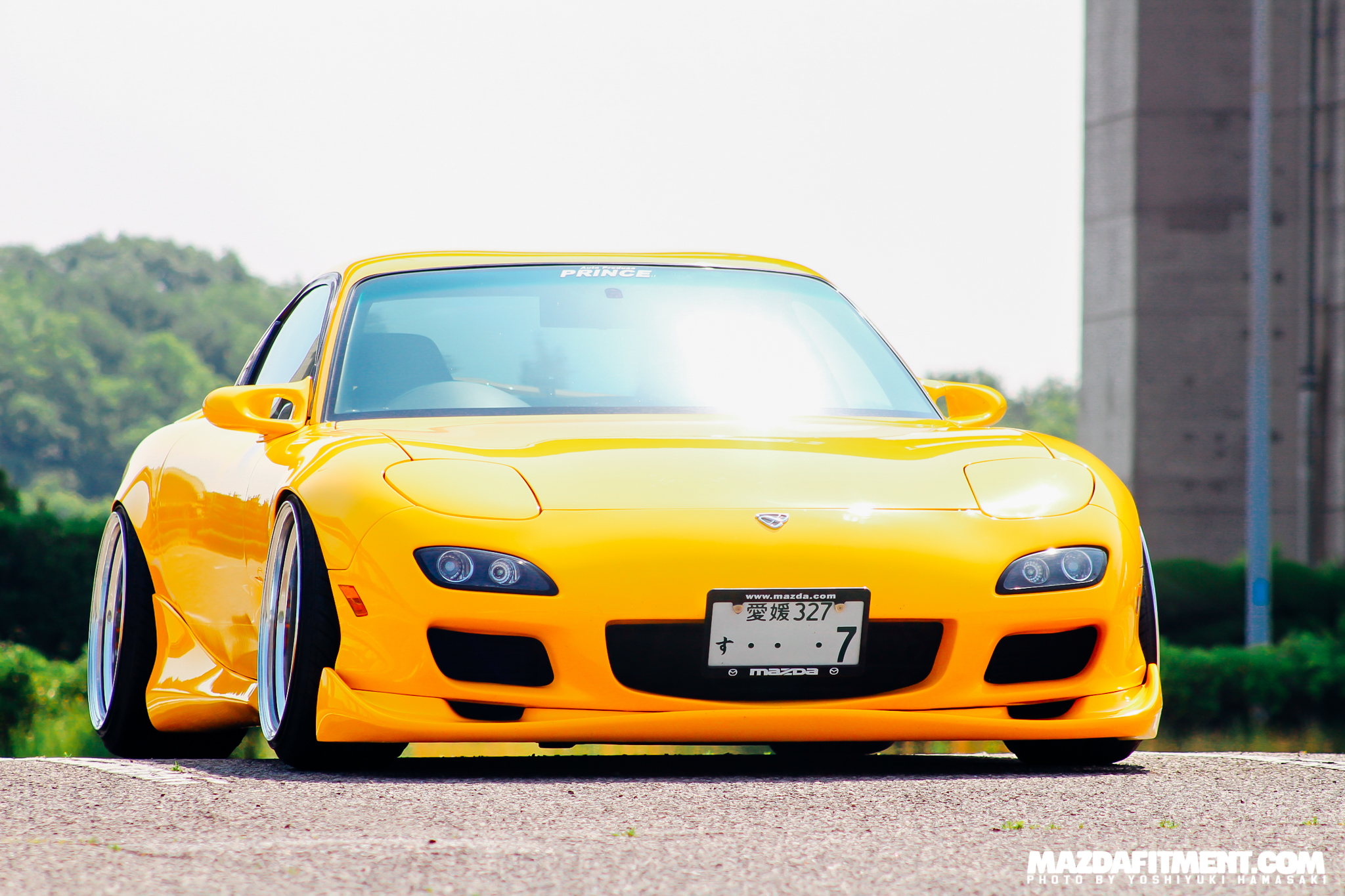 Mazda Rx 7 Yellow