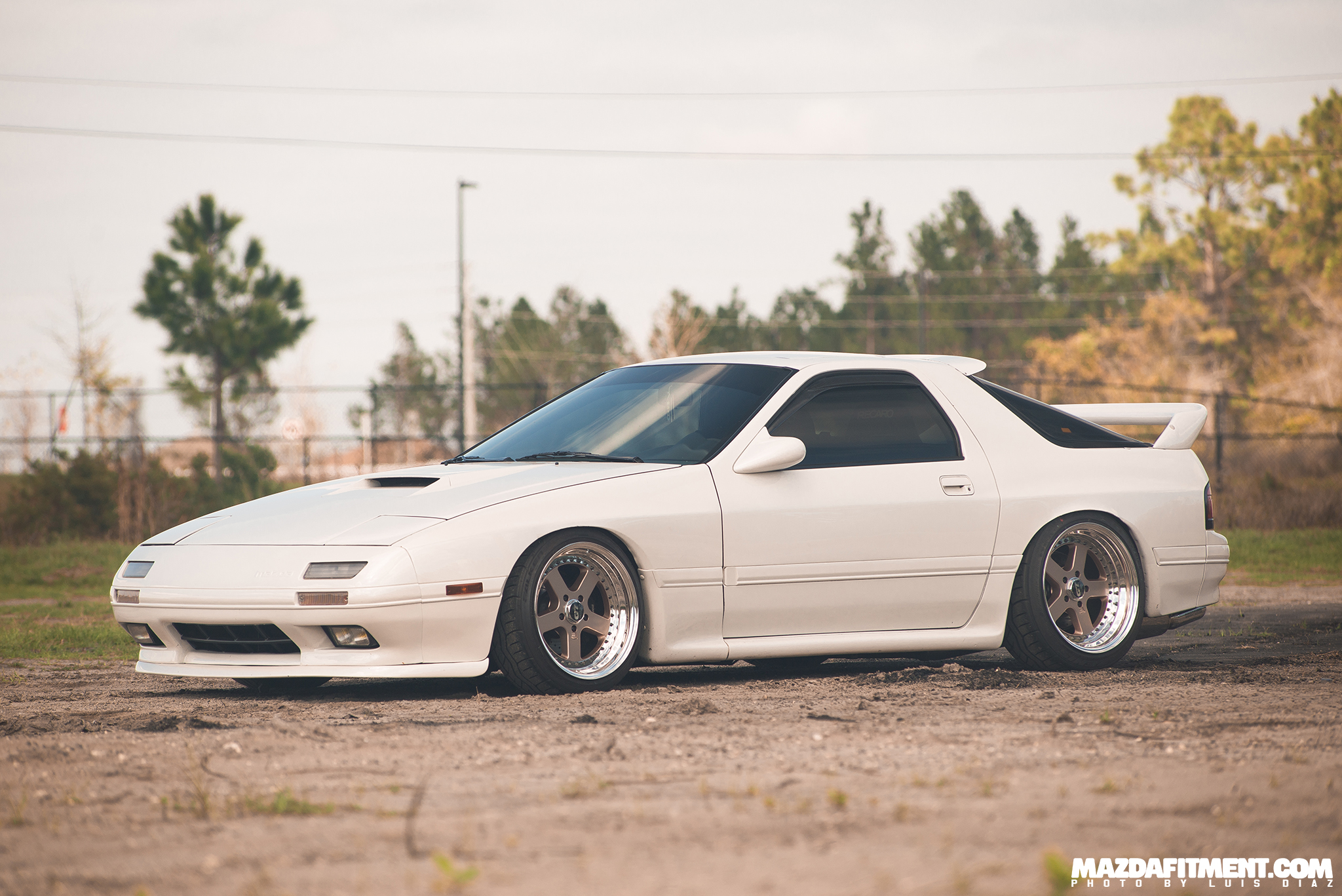 Alex Wiederhold’s Snow White Pearl Mica 1989 Mazda RX-7 Turbo II ...