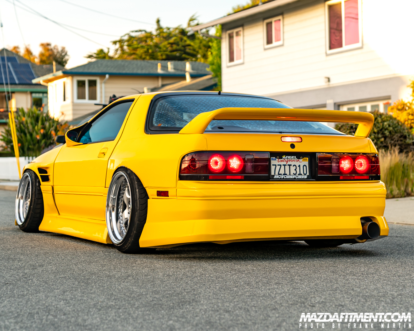 Chardasouras Yellow Fc Rx 7 Mazda Fitment