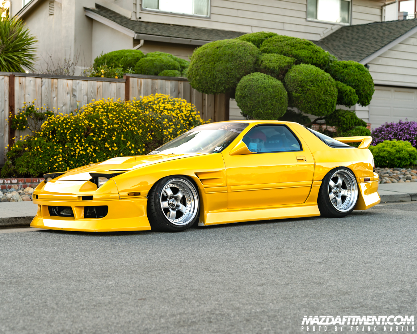 Drift Games - Josh's FC RX-7 looking particularly yellow