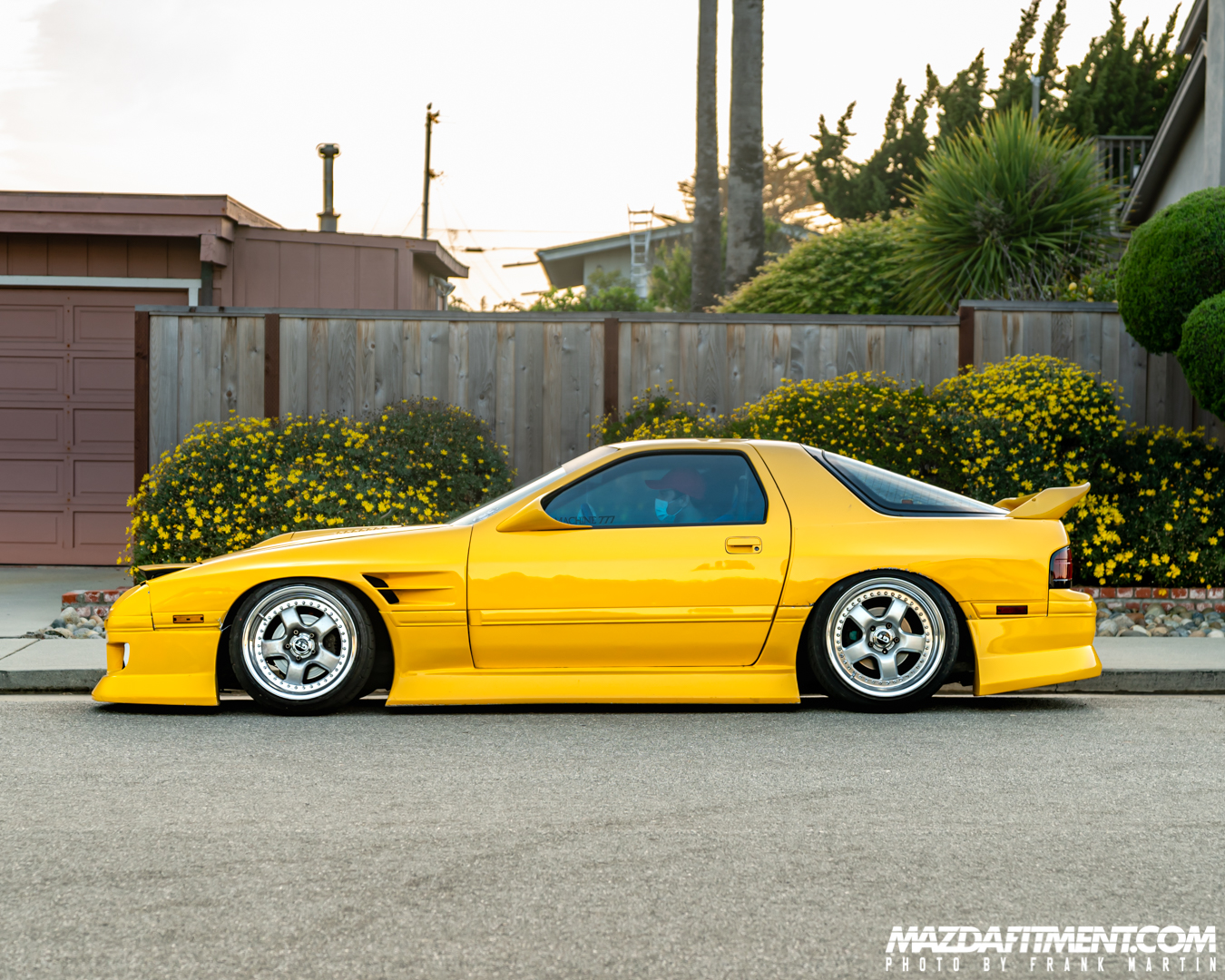 Drift Games - Josh's FC RX-7 looking particularly yellow