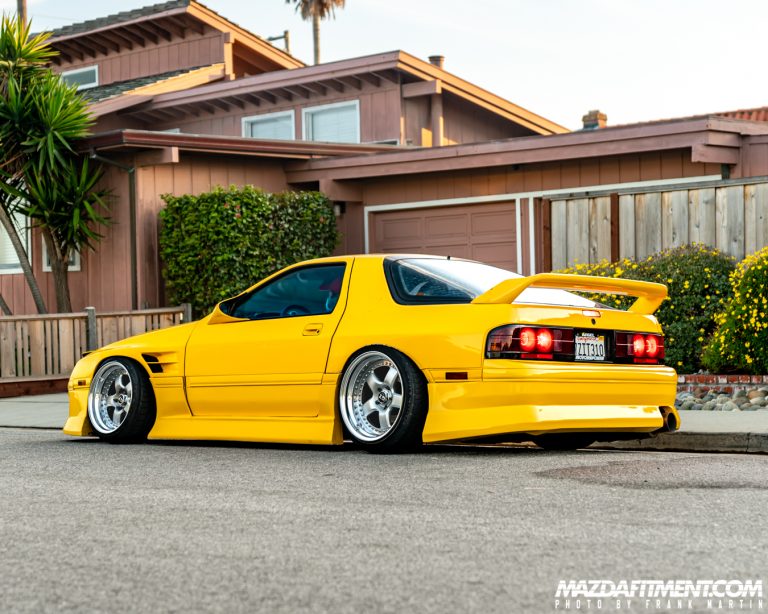 CHARDASOURAS | YELLOW FC RX-7 – Mazda Fitment