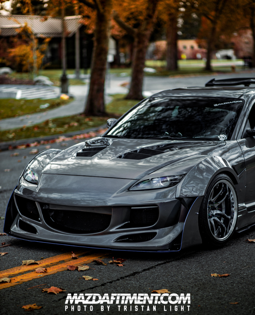 custom 2004 mazda rx8