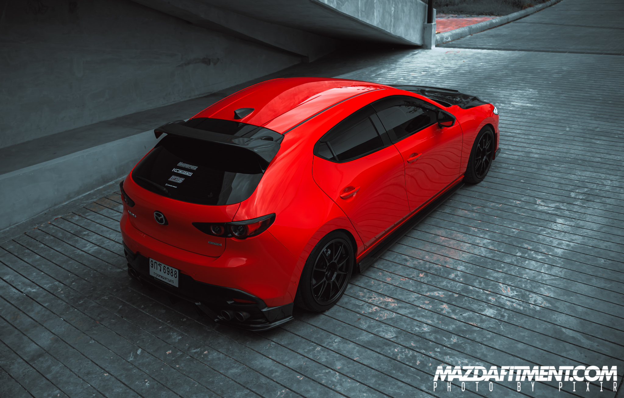 Knight Sports - Front Bumper Spoiler for Mazda3 BP